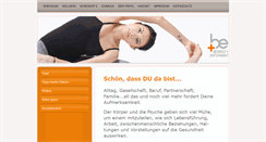 Desktop Screenshot of bewegt-entspannt.com